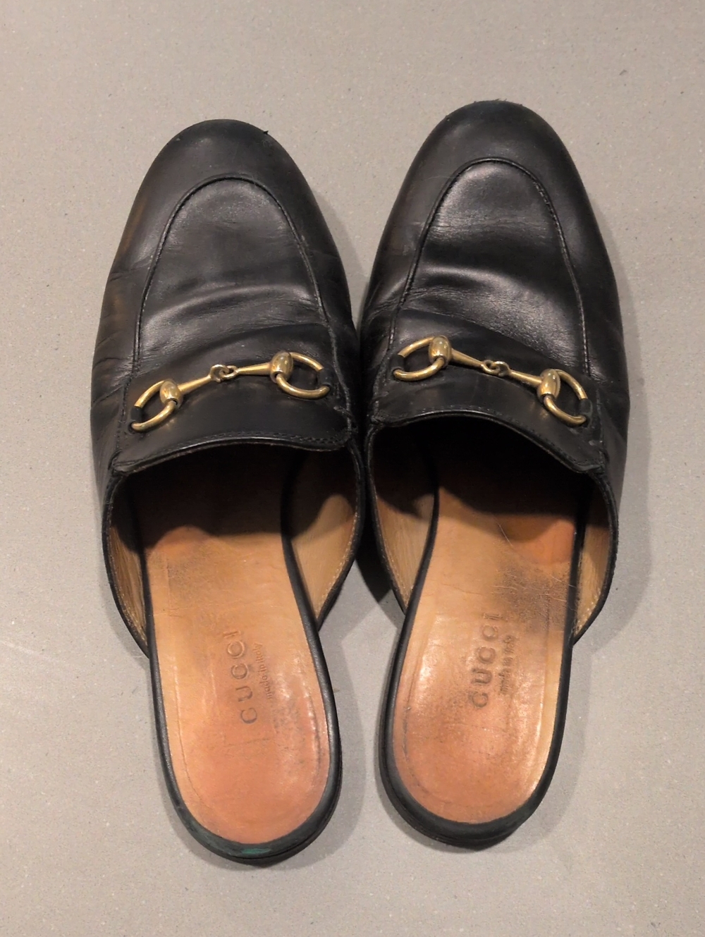 Gucci Princeton Backless Loafers/Mules